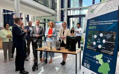 Politik trifft Wissenschaft: Hoher Besuch Umwelt-Campus Birkenfeld!